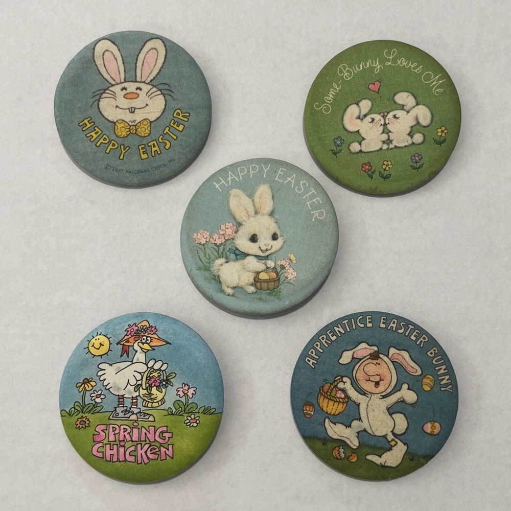 Hallmark 1979 - 1981‎ Easter Vintage Collectible Pins